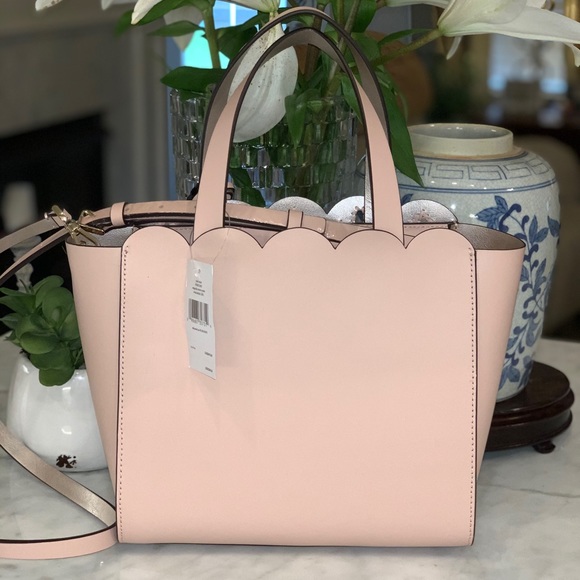Kate Spade Mini Mina Pink Leather Satchel NWT 😎 - Picture 5 of 16